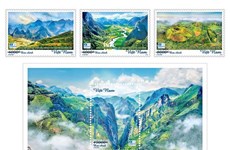 Lanzan sellos sobre tres geoparques globales en Vietnam