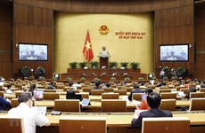 Asamblea Nacional de Vietnam analiza proyectos legales