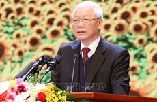 Artículo del máximo dirigente partidista de Vietnam demuestra fortaleza ideológica del PCV