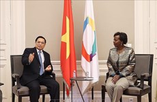 Premier vietnamita afirma apoyo a cooperación con comunidad francófona 