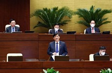 Ministros vietnamitas comparecen ante el Parlamento