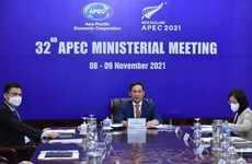 Vietnam exhorta a promover el libre comercio en 32ª Reunión Ministerial de APEC