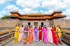 Traje típico de mujeres vietnamitas se promoverá durante Festival Nacional de Cine