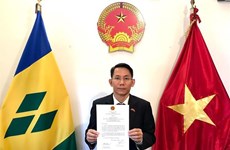 San Vicente y las Granadinas aprecia relaciones con Vietnam