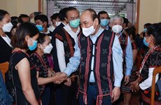 Presidente vietnamita resalta aportes de provincia de Quang Nam al fomento de gran unidad nacional