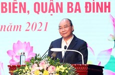 Presidente asiste a Fiesta de Gran Unidad Nacional en Hanoi