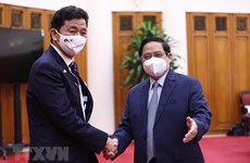 Prensa laosiana alaba avance de asociación estratégica amplia y profunda Vietnam-Japón