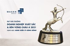Grupo vietnamita Masan honrado con el premio a la sostenibilidad de Asia