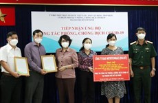 Empresa estadounidense dona mascarillas a Ciudad Ho Chi Minh