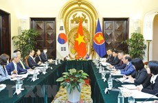 Realizan consulta a nivel viceministerial sobre relaciones ASEAN-Corea del Sur