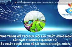 Lanzan portal electrónico para apoyar producción agrícola en Vietnam