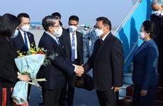Presidente de la Asamblea Nacional de Laos comienza visita oficial a Vietnam