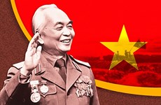 Conmemorarán en Vietnam el 110 aniversario del natalicio del legendario General Vo Nguyen Giap