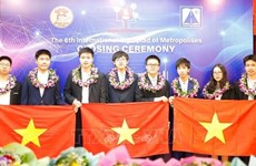 Vietnam gana siete medallas en Olimpiada Internacional de Metrópolis