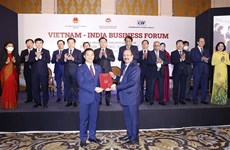 Compañías vietnamitas e indias cooperan en desarrollo de infraestructura, industria e innovación