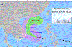 Provincias de Vietnam reportan fuertes vientos debido al supertifón Rai