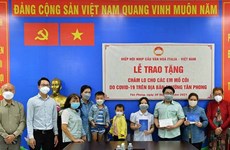 Expatriados vietnamitas en Italia y Chipre apoyan a huérfanos por Covid-19
