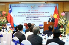 Vietnam y Chile conmemoran aniversario 50 de nexos diplomáticos