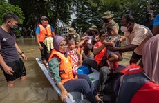Presidente vietnamita expresa condolencias por pérdidas causadas por inundaciones en Malasia