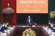 Primer ministro de Vietnam exige impulsar desarrollo armónico de provincia de Hung Yen