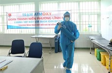 COVID-19: Instalan en Hanoi cajeros automáticos de oxígeno gratuitos