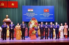 Conmemoran en Ciudad Ho Chi Minh aniversario 50 de nexos diplomáticos Vietnam-India