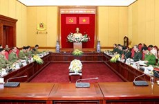 Promueven Vietnam y Laos cooperación en seguridad pública