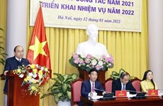 Exigen a Oficina Presidencial de Vietnam mejorar labores de asesoramiento en 2022