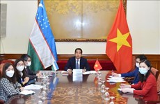 Vietnam y Uzbekistán efectúan consulta política a nivel de vicecancilleres 