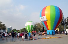 Celebran primer Festival de globos aerostáticos en Ciudad Ho Chi Minh