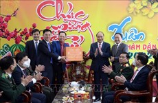 Presidente vietnamita extiende saludos de Año Nuevo Lunar a fuerzas armadas en Da Nang