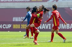 Vietnam gana 2-0 a Tailandia en primer partido de play-off de Copa Mundial Femenina de Fútbol 2023