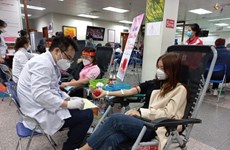 Inauguran mayor festival de donación de sangre de Vietnam 