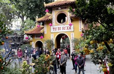Destinos turísticos en Hanoi vuelven a la actividad
