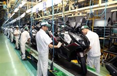 Ventas de motocicletas de Honda Vietnam aumentaron en enero