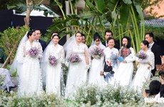Organizan boda especial de médicos vietnamitas en lucha contra el COVID-19