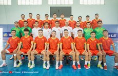 Selección vietnamita de fútbol sala se prepara para torneos regionales