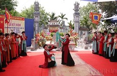 Hanoi moviliza recursos sociales para preservar patrimonios culturales inmateriales