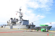Fragata de la Marina francesa realiza visita a provincia vietnamita de Khanh Hoa