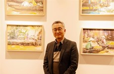 Efectúan exposición de pinturas sobre Vietnam en Surcorea