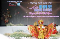 Celebran Festival en honor a túnica tradicional Ao Dai en Ciudad Ho Chi Minh