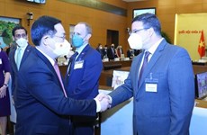 Presidente de Asamblea Nacional de Vietnam recibe a delegación empresarial estadounidense