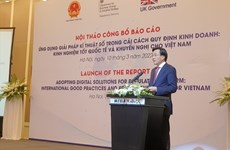 Debaten aplicación de soluciones digitales en la reforma de regulaciones empresariales en Vietnam