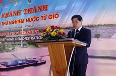 Lanzan modelo de generación de agua a partir del viento en provincia vietnamita