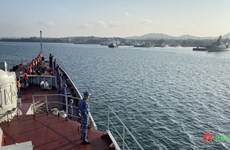 Fragata vietnamita completa misión en ejercicio naval en India