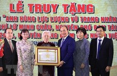 Entregan título póstumo a exgobernador del Banco Estatal de Vietnam
