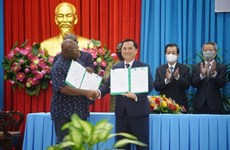 Empresa vietnamita firma contratos para exportar arroz a Sierra Leona