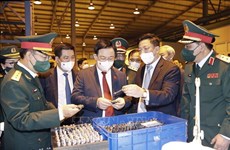 Resaltan aportes de Planta Z111 a la industria de defensa de Vietnam