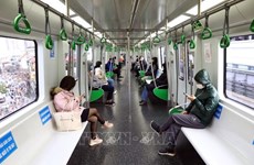 Aumenta número de pasajeros de línea ferroviaria Cat Linh-Ha Dong