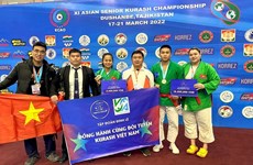 Vietnam triunfa en campeonato asiático de Kurash
